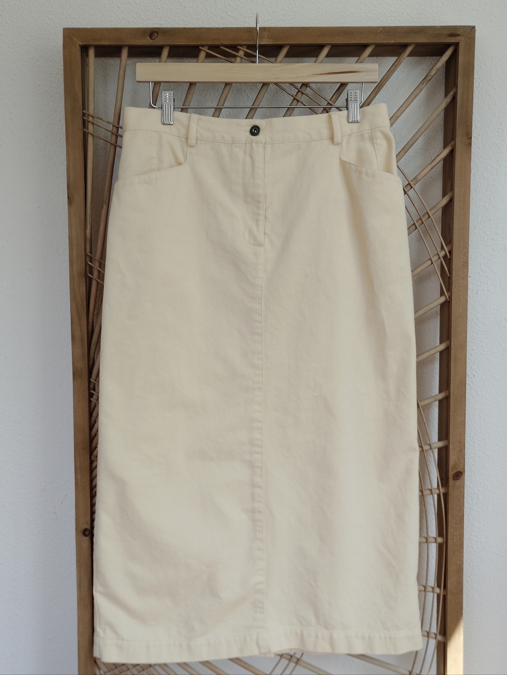 Christopher & Banks Denim Maxi Skirt / Size 10